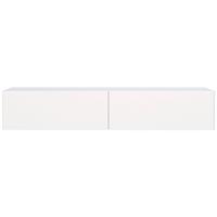 TV-HÄNGEBOARD Olio WEIß 175 CM - Weiß, Holzwerkstoff (175/28.4/31.6cm) - Selsey