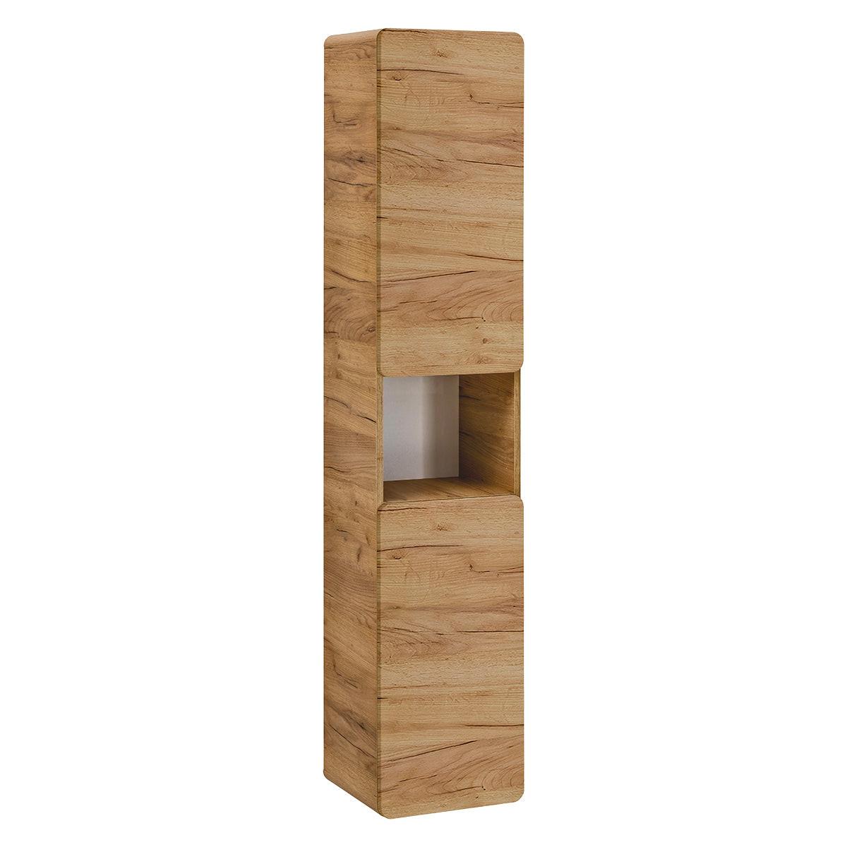 HÄNGESÄULE Arun Holz - Braun, Holzwerkstoff (35/170/32cm) - Petits-meubles