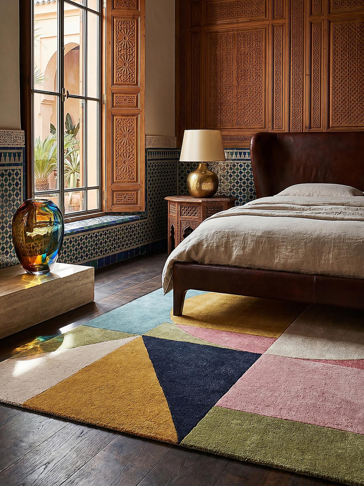 WOLLTEPPICH DEBEN, geometrisch, Strahlend-Bunt, 200 x 290 cm - Multicolor, Textil (290/200cm) - KADIMA DESIGN