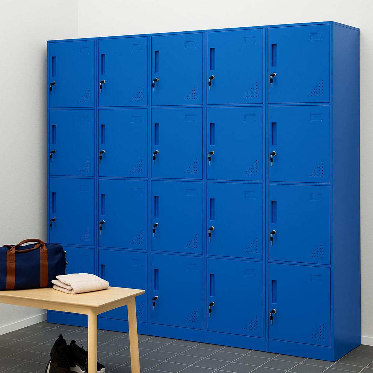 SPIND Blau - Blau, Metall (38/90/45cm) - MCW