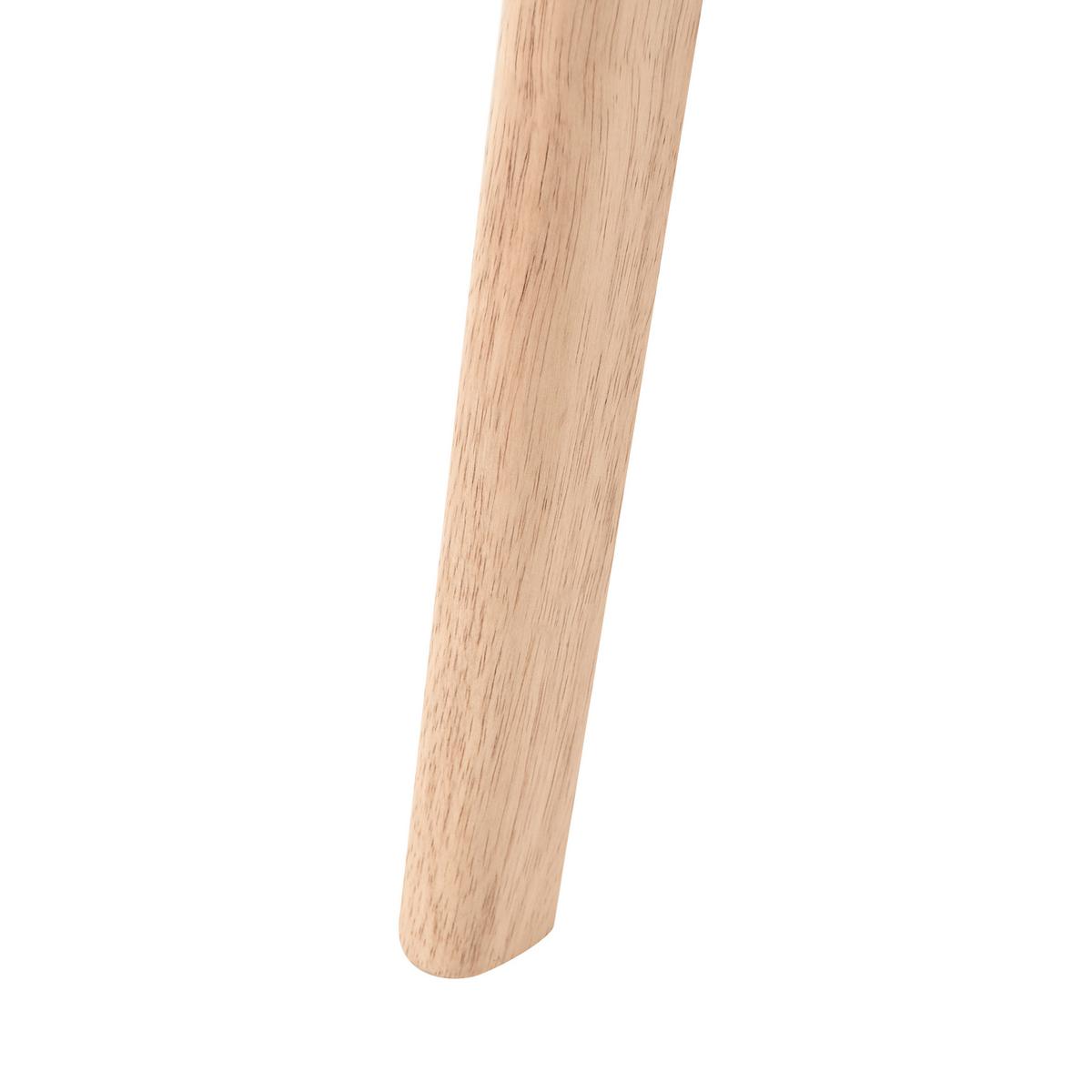 ESSZIMMERSTUHL 2er Set Holz Hellbraun/Hellbeige Doyle - Hellbraun, Holz (45/78/50cm) - Beliani