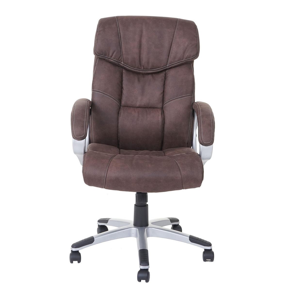 BÜROSTUHL Dunkelbraun - Dunkelbraun, Textil (73/120/78cm) - MCW