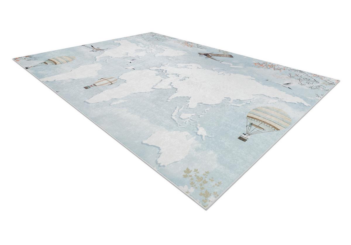 TEPPICH Bambino 80/150 cm - Blau, Textil (80/150cm) - rugsX