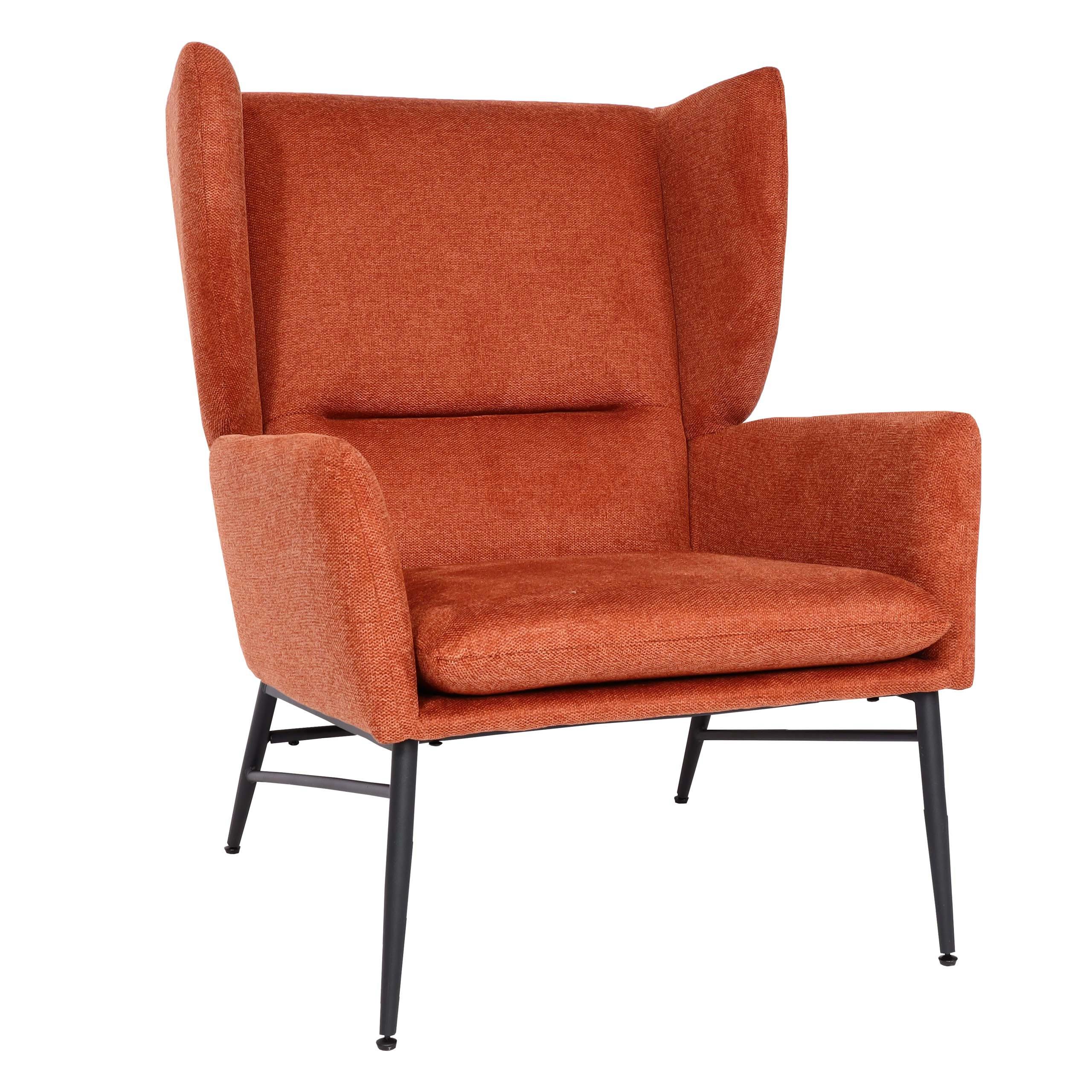 LOUNGE-SESSEL Braun - Braun, Textil (73/96/82cm) - MCW