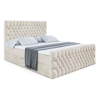 BOXBETT SERENE-Z - 120 x 200 - H3 - Ecru - Ecru, Holzwerkstoff (120/200cm) - ALTDECOR