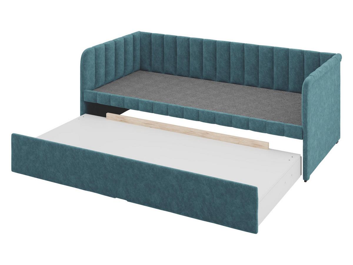 JUGENDBETT Nube - Schwarz, Holz/Kunststoff (90/200cm) - MIRJAN24