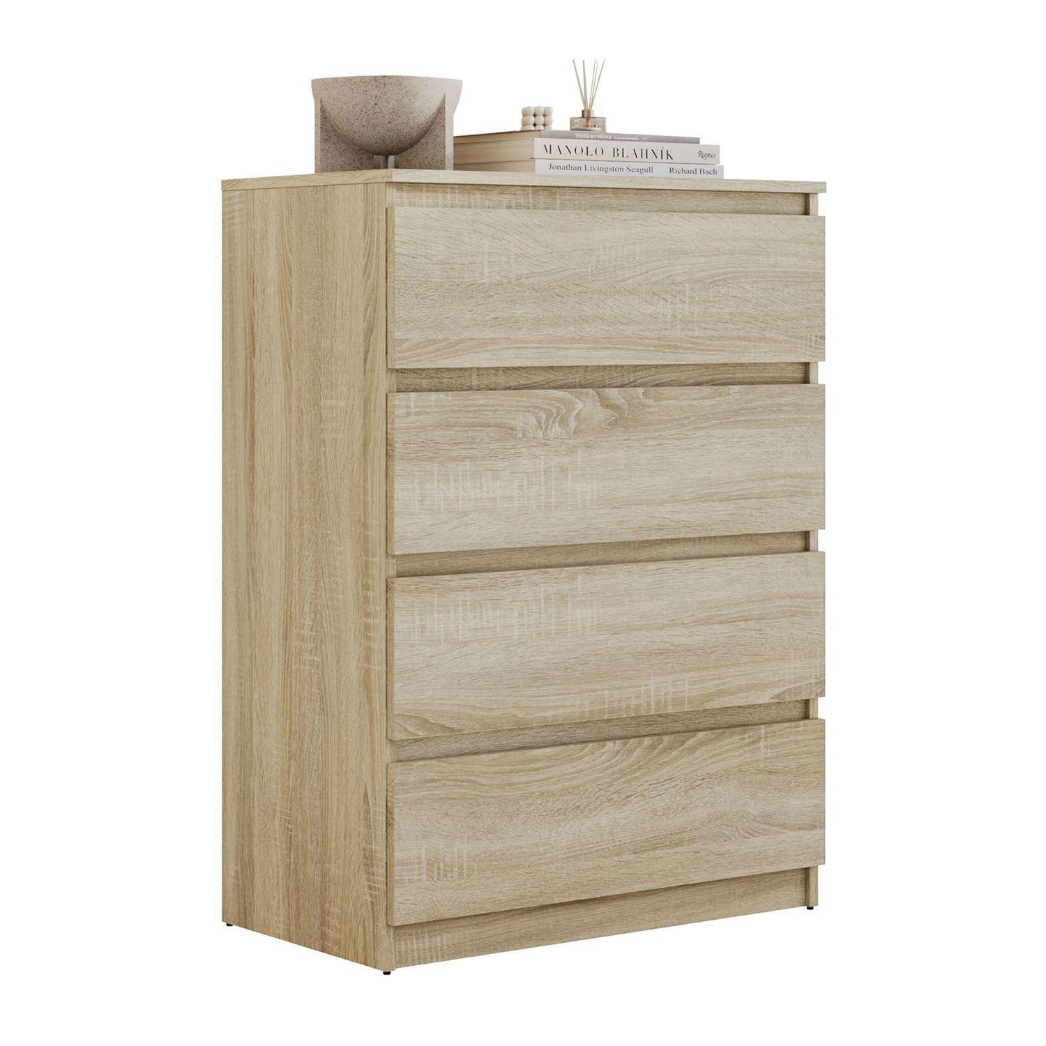 HIGHBOARD HANA M4 70 Sonoma Eiche - Sonoma Eiche, Holzwerkstoff (70/97/40cm) - Lookway