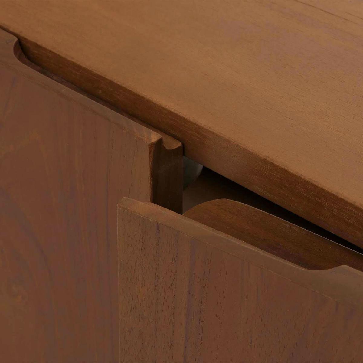 WASCHBECKENUNTERSCHRANK Braun - Braun, Holz (80/40/40cm) - MCW