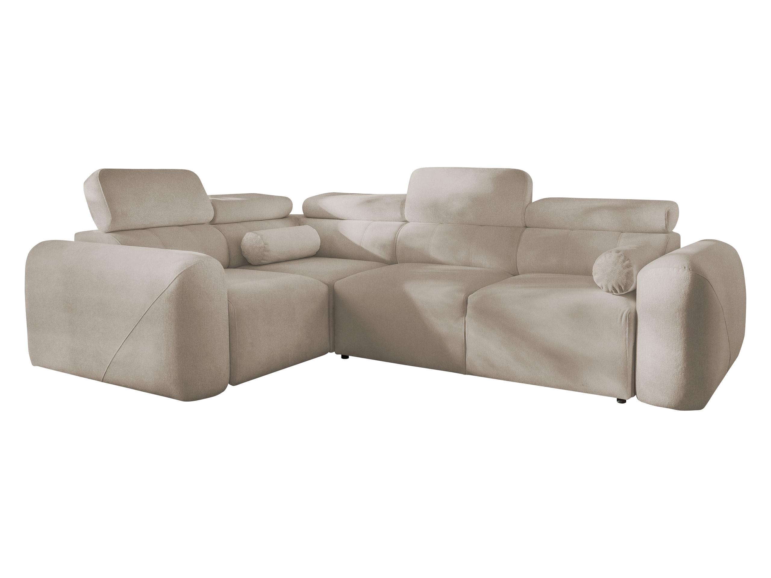 ECKSCHLAFSOFA Volare II, Seite: Links - Hellbraun, Holz/Textil (273/204cm) - MIRJAN24