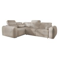 ECKSCHLAFSOFA Volare II, Seite: Links - Hellbraun, Holz/Textil (273/204cm) - MIRJAN24