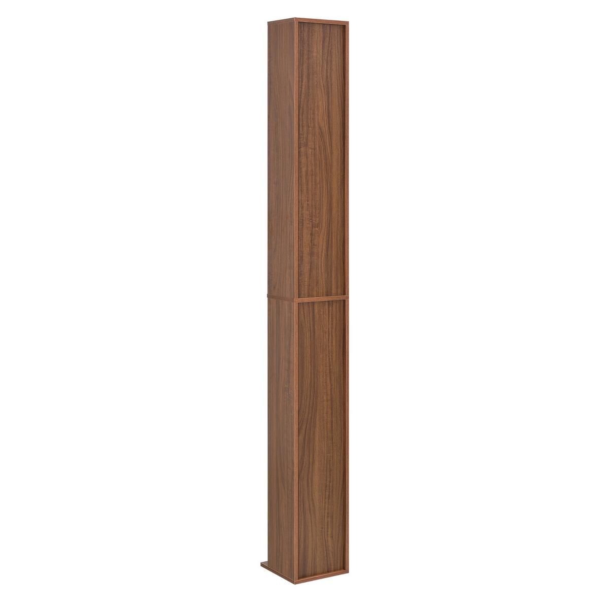 CD-REGAL Høyset - Walnussfarben, Holzwerkstoff (20/175/20cm) - [en.casa]