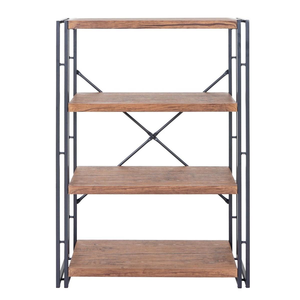 BÜCHERREGAL Holz - Braun, Holzwerkstoff (80/121/30cm) - MCW