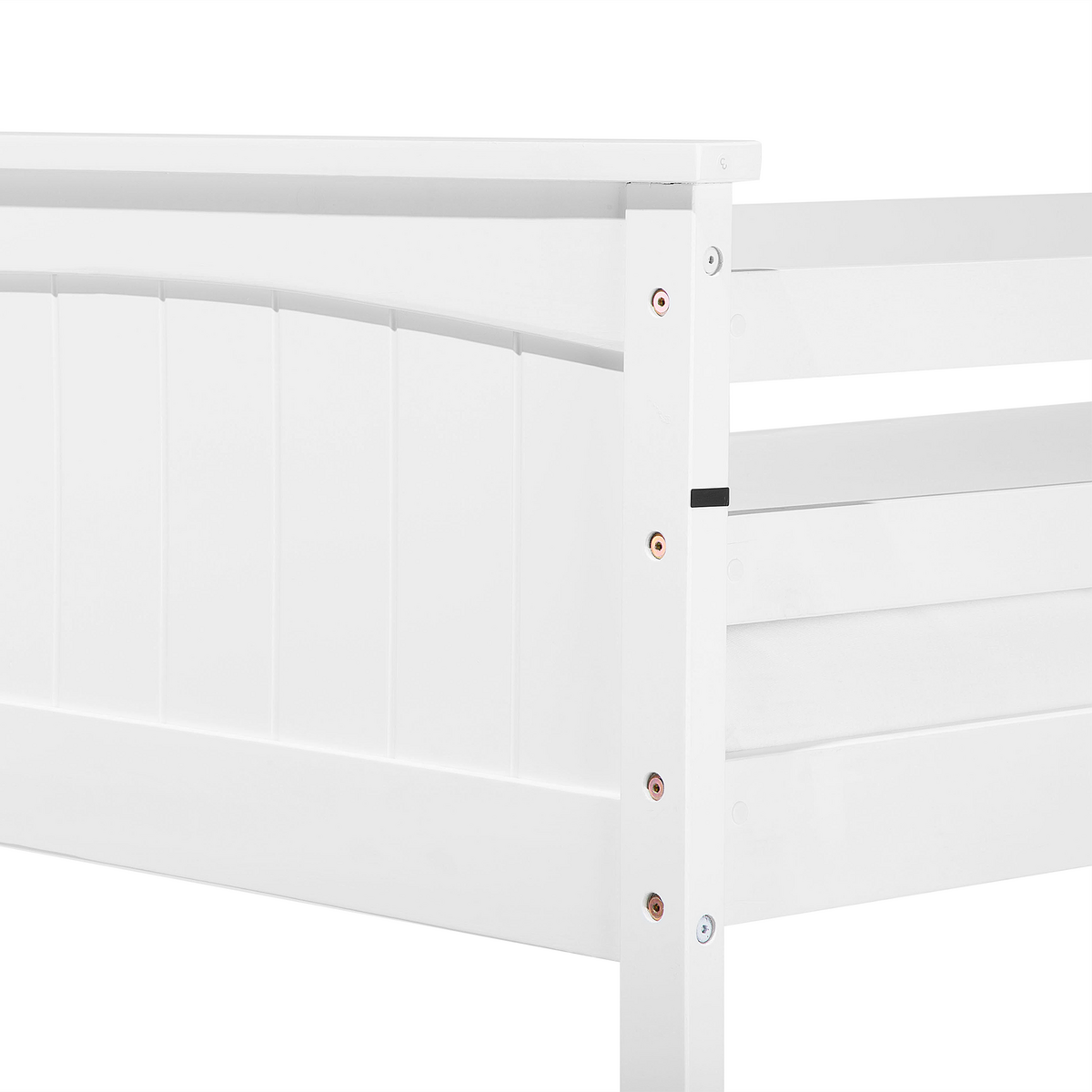 HOCHBETT 90/200cm Weiß Albon - Weiß, Holz (90/200cm) - Beliani