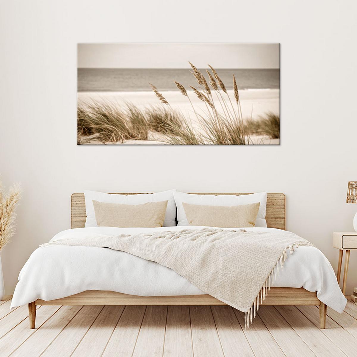 LEINWANDBILD Landschaften 120x60cm - Beige, Textil (120/60cm) - Feeby