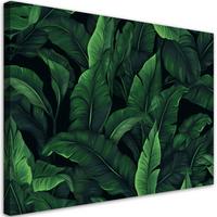 KUNSTDRUCK Grün 120/80 cm - Grün, Textil (120/80cm) - KUNSTLOFT