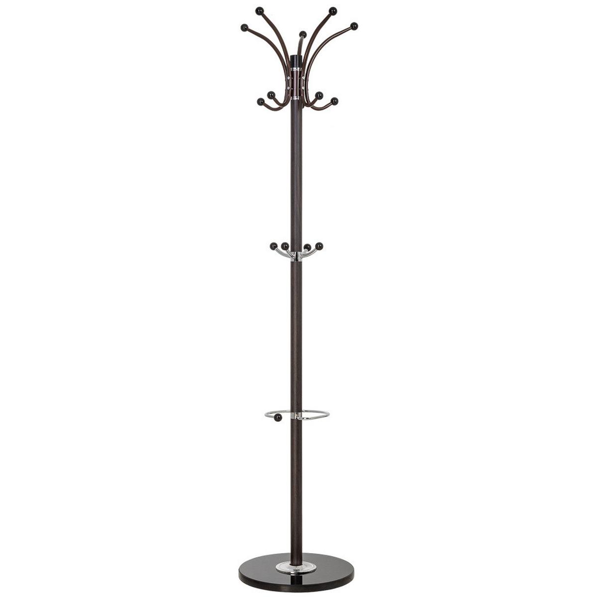 GARDEROBE aus metall 36x178cm - Braun, Metall (36/178/36cm) - Wanderlust