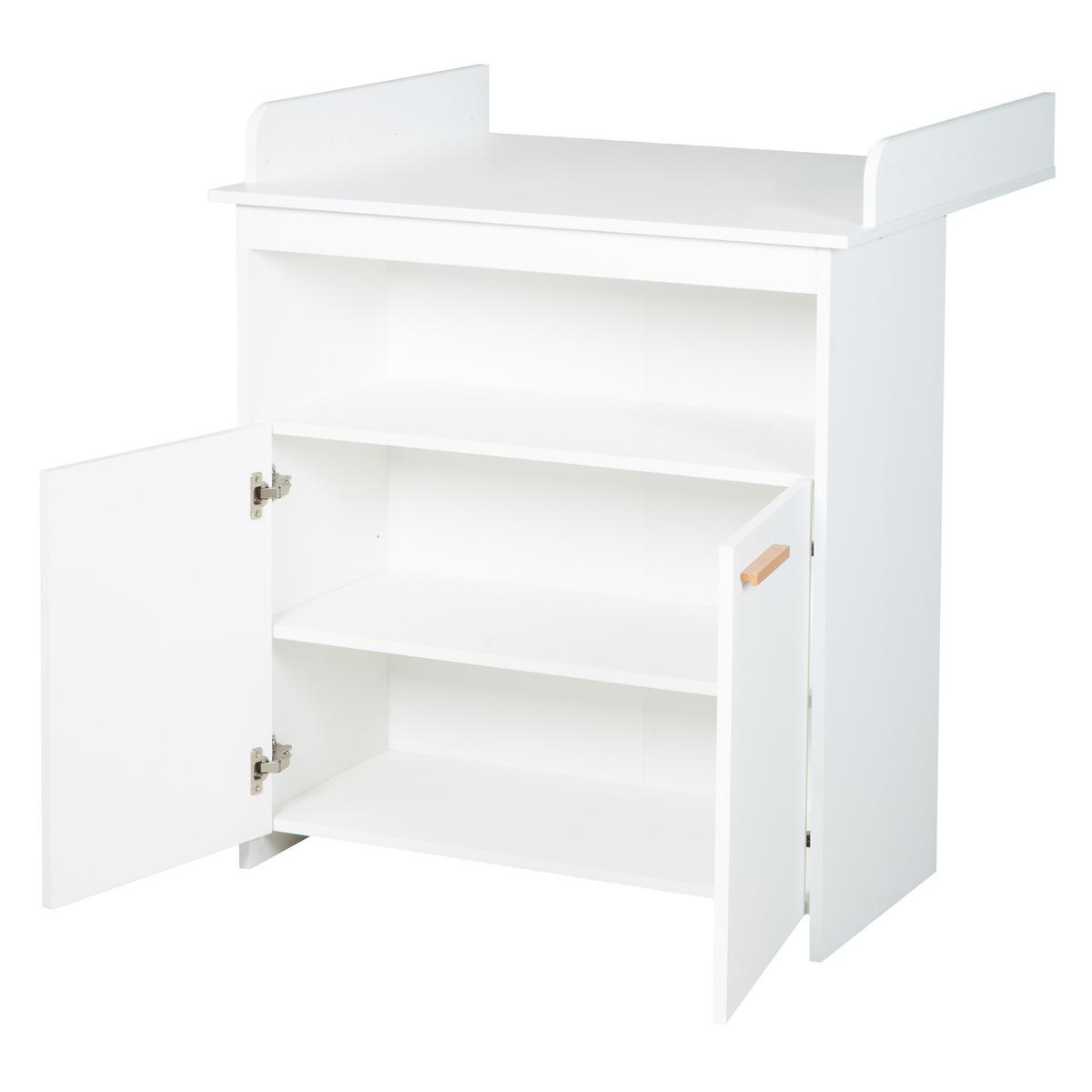 BABYZIMMER-SET Anton 2-teilig - Weiß, Holzwerkstoff (78.5/80/142cm) - Roba