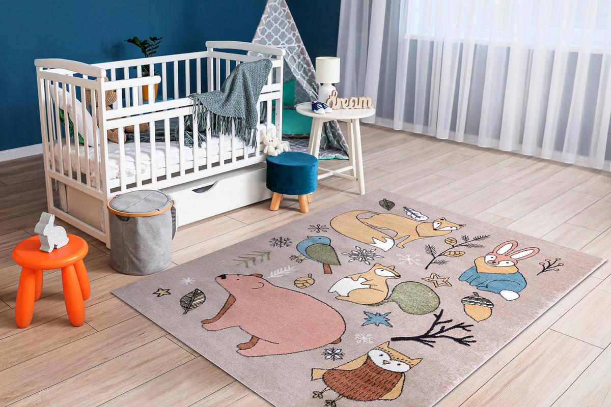 TEPPICH Fun 180/270 cm - Beige, Textil (180/270cm) - rugsX