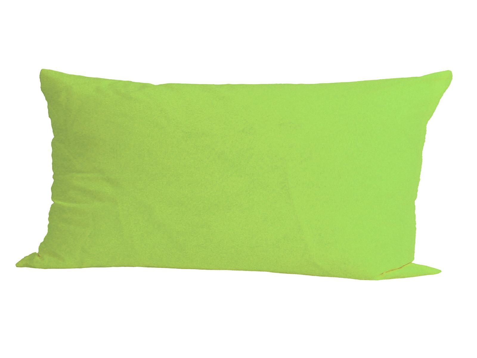 KISSENBEZUG Basic 100% Baumwolle apfelgrün 80/40 cm - Grün, Textil (40/80cm) - beties Heimtextil