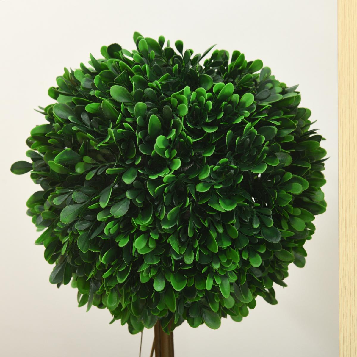 KÜNSTLICHE Pflanzen, PE, Stahl, Grün - Grün, Kunststoff (60cm) - HOMCOM