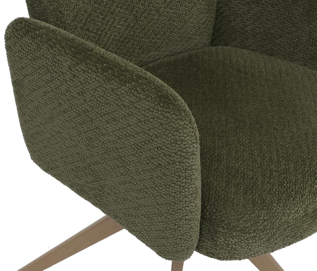 ESSZIMMERSTUHL Grün - Grün, Textil (63/92/58cm) - MCW