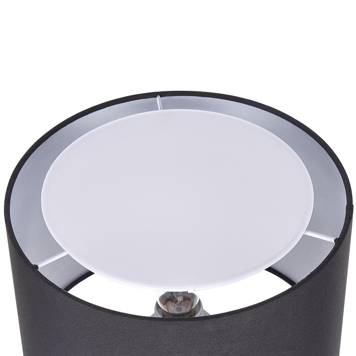 TISCHLAMPE Baldwin 26/26/49 cm - Schwarz, Metall (26/26/49cm) - Beliani