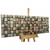 HOLZBILD Beige 144/44 cm - Beige/Braun, Holz (6/44cm) - KUNSTLOFT