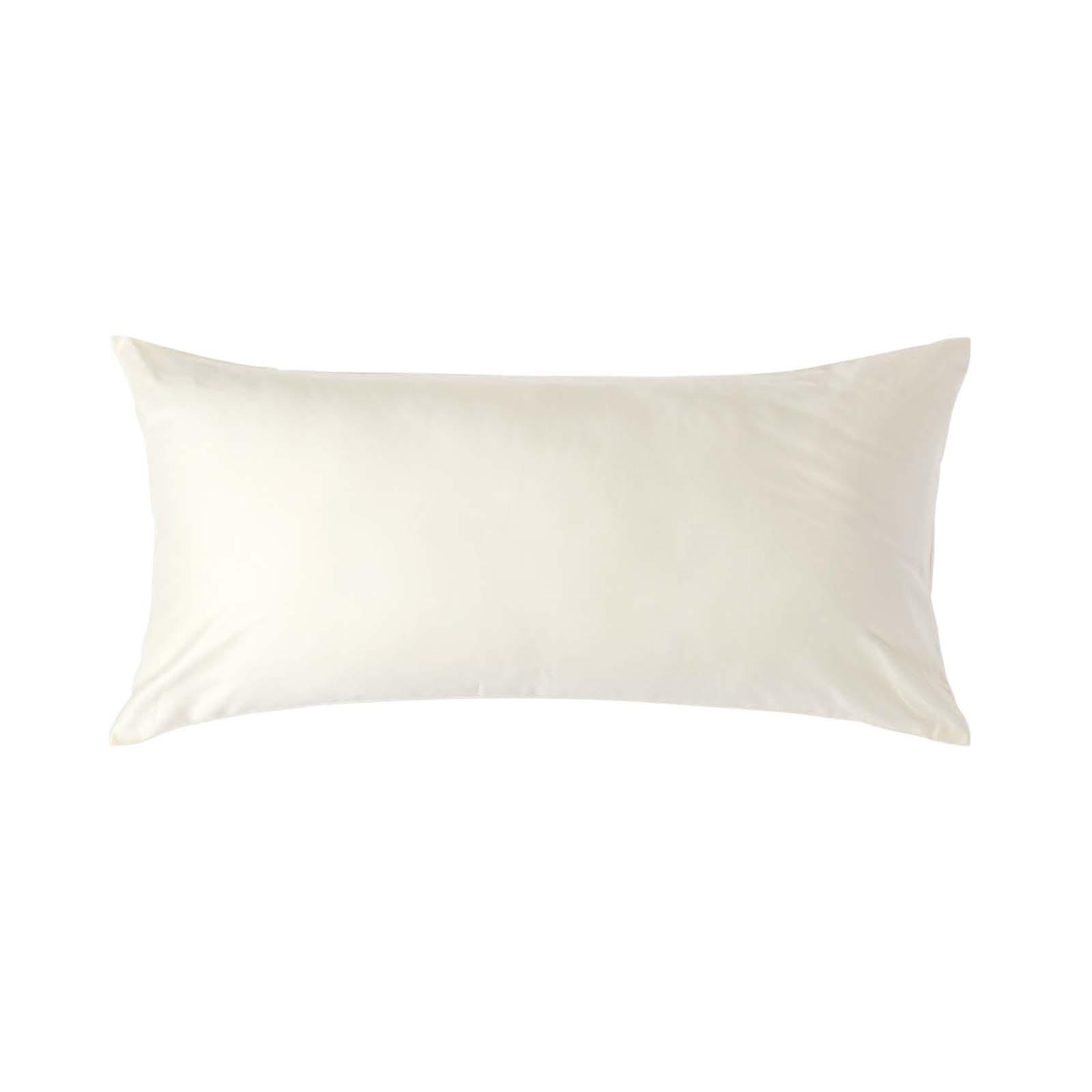 KISSENBEZUG Premium, Ägyptische Baumwolle, Fadendichte 1000 - Creme, Textil (40/80cm) - Homescapes