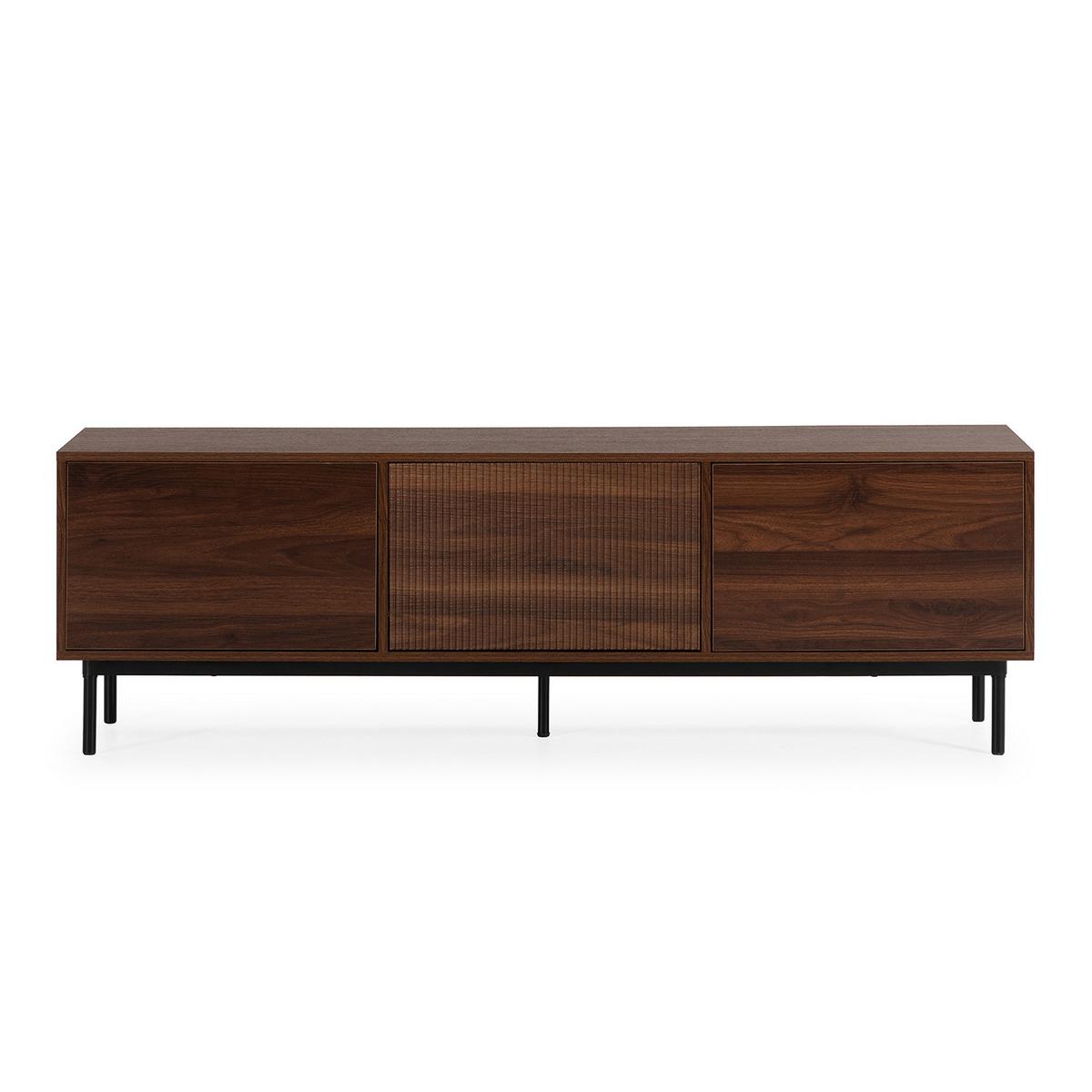 TV-ELEMENT Florida 3 türen Walnuss-Optik - Walnussfarben, Holzwerkstoff (160/50/40cm) - VS Venta-stock