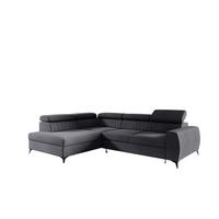 ECKSOFA Toronto - Dunkelgrau, Holzwerkstoff/Textil (270/200cm) - Fun Möbel