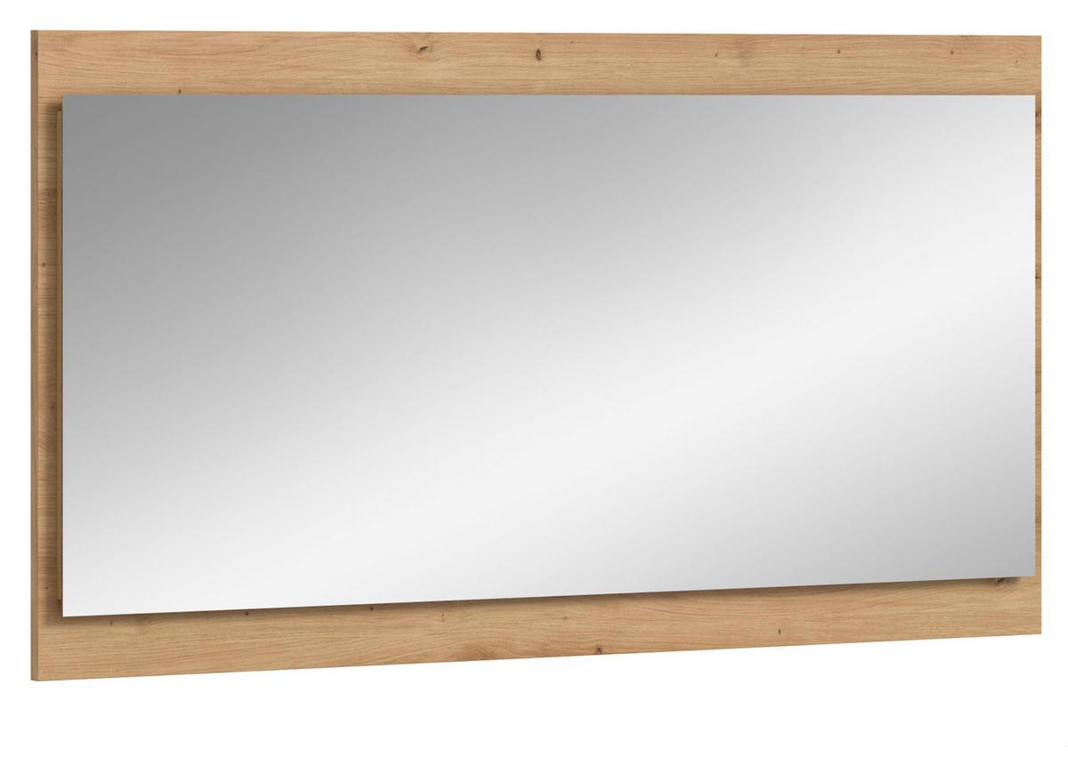 GARDEROBENSPIEGEL in Artisan Eiche, Wandspiegel 110 x 60 cm Borga - Eiche Artisan, Holzwerkstoff (110/60/6cm) - Inn.Furn