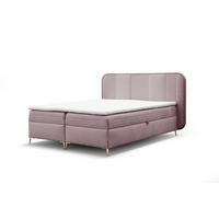 BOXBETT Alize - Altrosa, Holzwerkstoff/Textil (160/200cm) - Fun Möbel