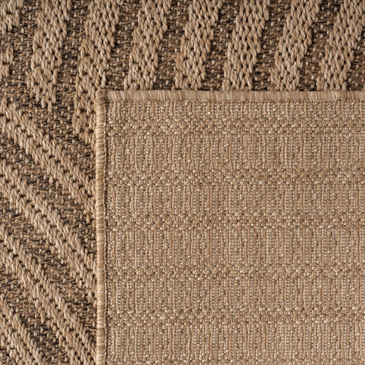 TEPPICH Outdoor ARLBERG in Beige, in Jute-Optik, 80 x 250 cm - Beige, Textil (250/80cm) - KADIMA DESIGN