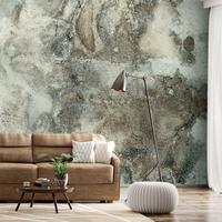 SELBSTKLEBENDE FOTOTAPETE Grün 98/70 cm - Grau/Grün, Kunststoff/Textil (98/1cm) - KUNSTLOFT