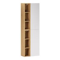 HÄNGESÄULE Oria Weiß - Weiß, Holzwerkstoff (50/160/26.6cm) - Petits-meubles