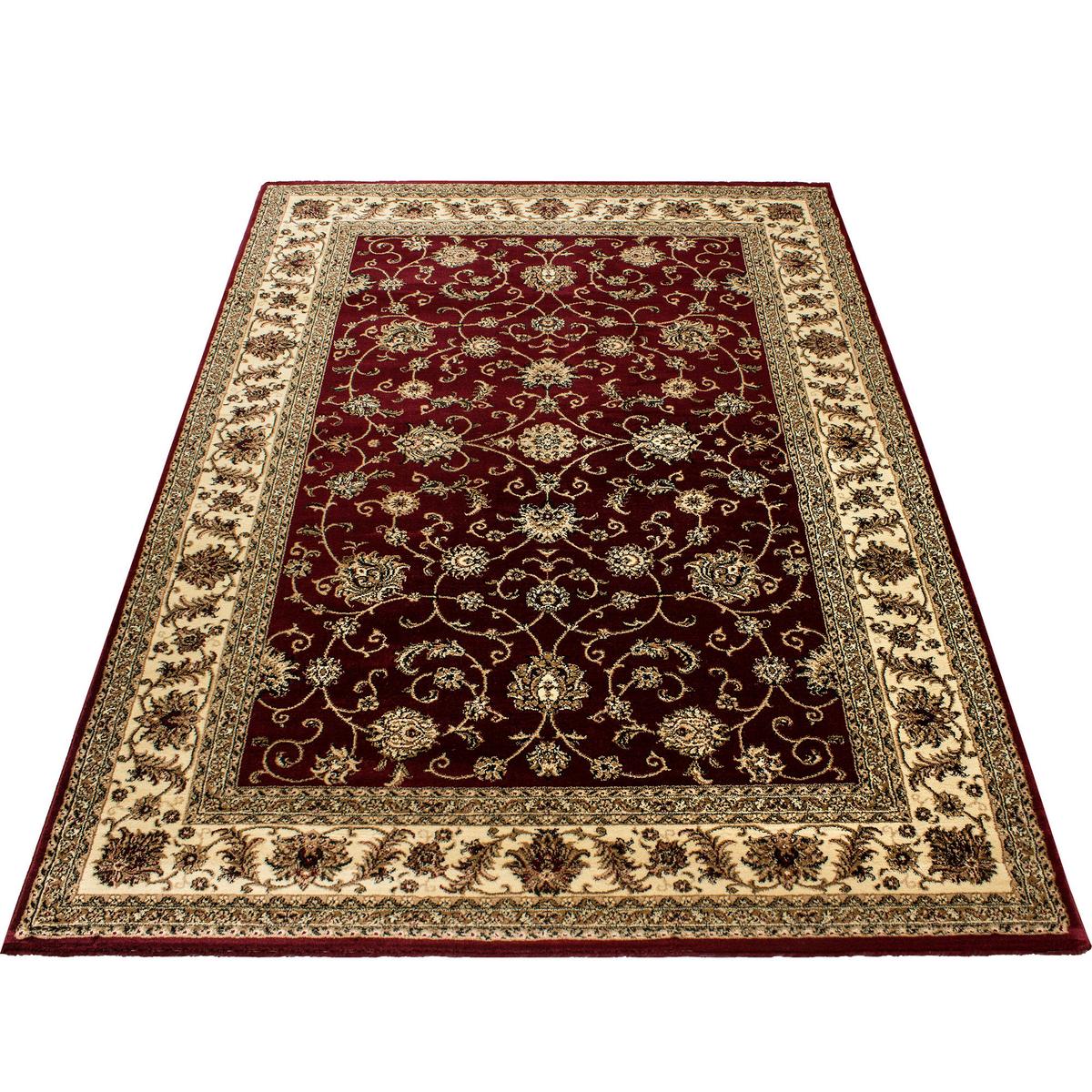 KURZFLORTEPPICH TANNHEIM, orientalisch, aus Polypropylen, Rot, 200 x 290 cm - Rot, Textil (290/200cm) - KADIMA DESIGN