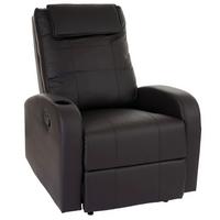 RELAXSESSEL Kastanienbraun - Rotbraun, Textil (76/99/96cm) - MCW