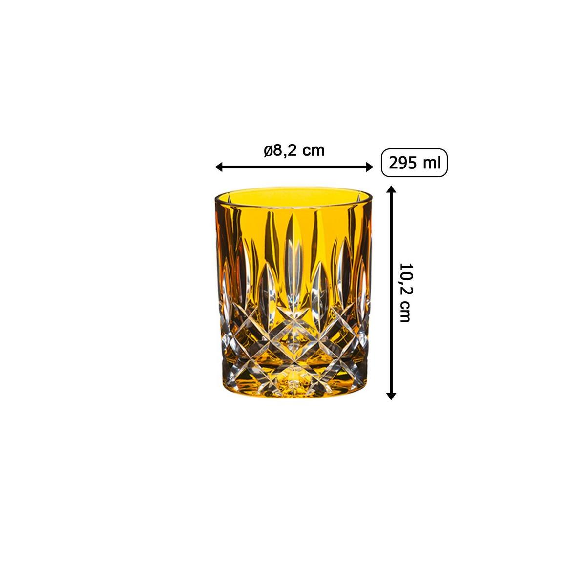 WHISKYGLAS Laudon Bernstein 295 ml - Gelb, Glas (0.295L) - Riedel