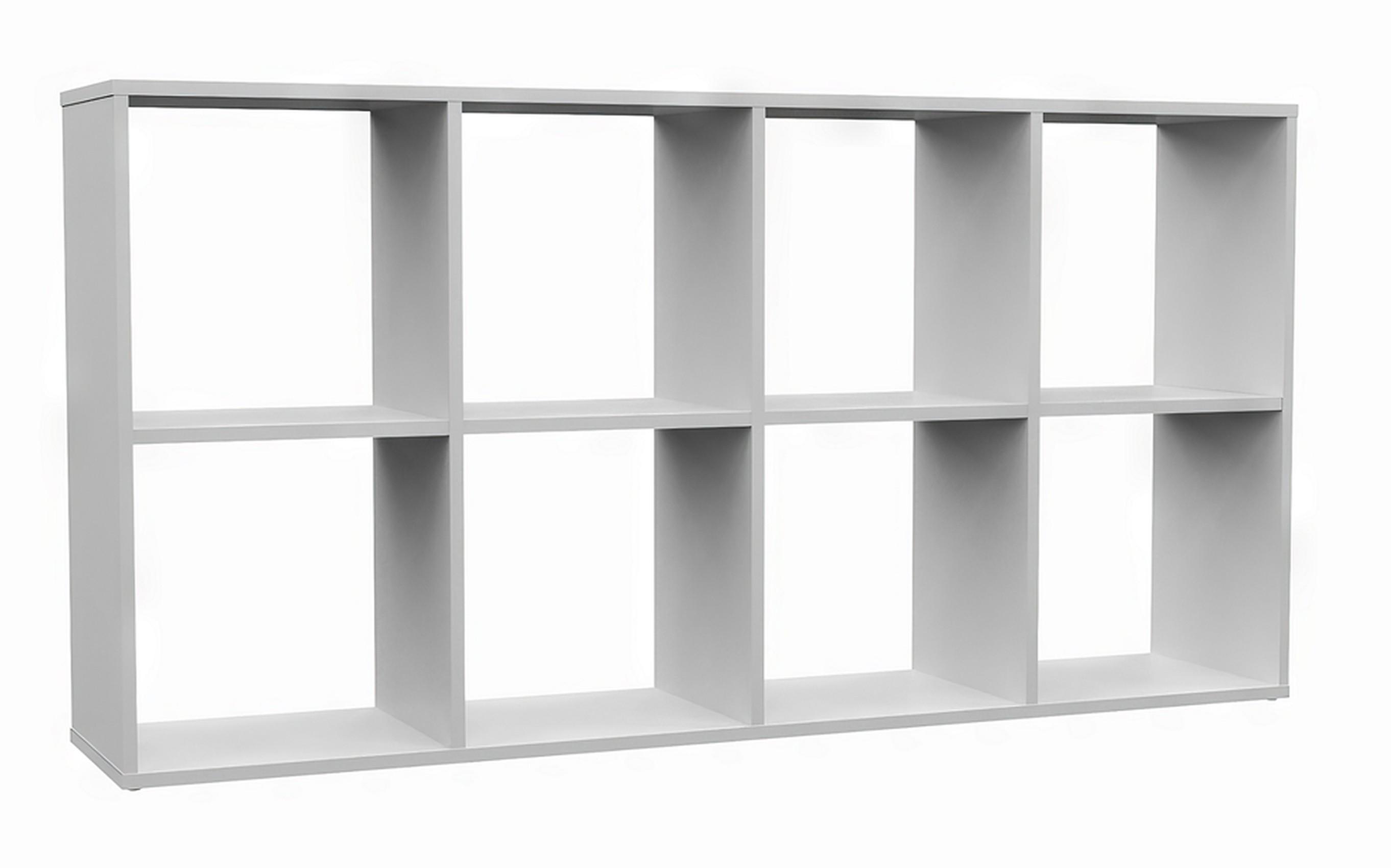 BÜCHERREGAL Weiß 147/75/30 - Weiß, Holzwerkstoff (147/75/30cm) - RAUMHIRSCH FURNITURE
