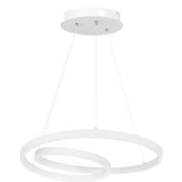 PENDELLEUCHTE Flair 40/40/150 cm - Weiß, Metall (40/40/150cm) - Nettlife