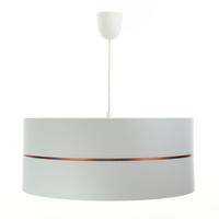 HÄNGELEUCHTE Grau 30/21 cm - Grau/Kupferfarben, Kunststoff (30/0.45/21cm) - ONZENO