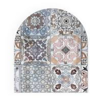 GLASPLATTE für Kamin 80x70 cm - Grau, Glas (80/70/0.4cm) - TULUP