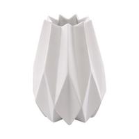 VASE Polygono Star weiß 21,5 cm - Weiß, Keramik (21.5cm) - Goebel