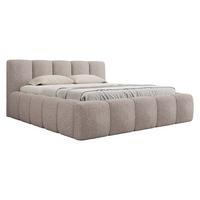 POLSTERBETT Kevson Boucle - Beige, Holzwerkstoff/Textil (160/200cm) - MIRJAN24