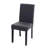 ESSZIMMERSTUHL Grau, Schwarz - Schwarz/Grau, Textil (43/90/56cm) - MCW