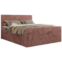 BOXBETT TILIANO DUO 200/200 - Rosa Cord - H4 - Rosa, Textil (200/200cm) - MKS