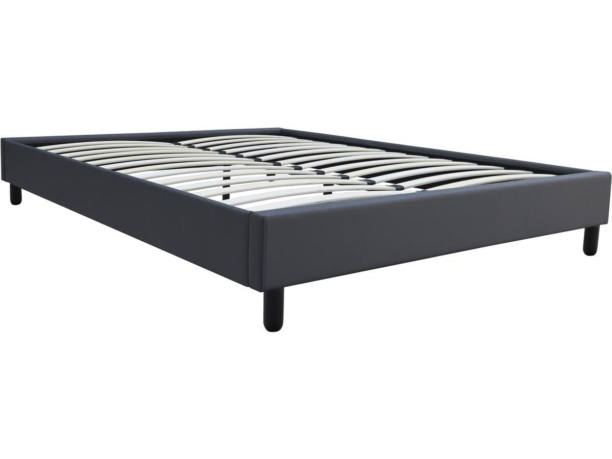 LATTENROST andy Anthrazit - Grau, Kunststoff (200/160cm) - Habitat Garten