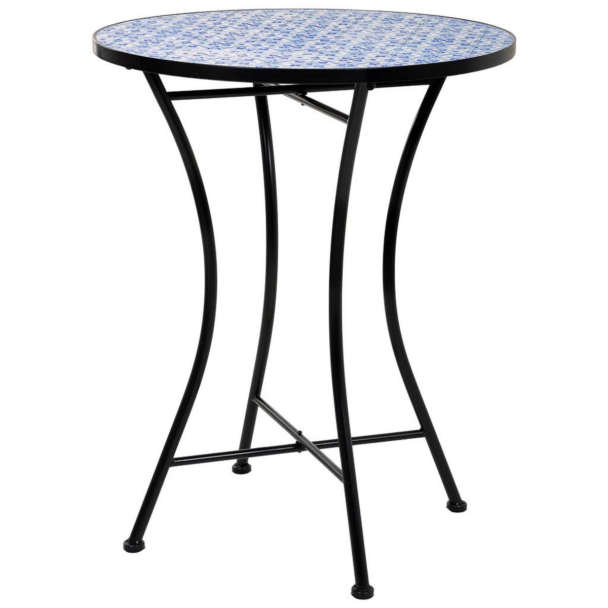 BALKONSET, schwarz, 3-tlg. - Blau, Metall - Wanderlust