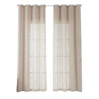 VORHANG 2ER SET SEOUL HxB 245x140 cm Beige - Beige, Textil (60/245cm) - Gardinenbox