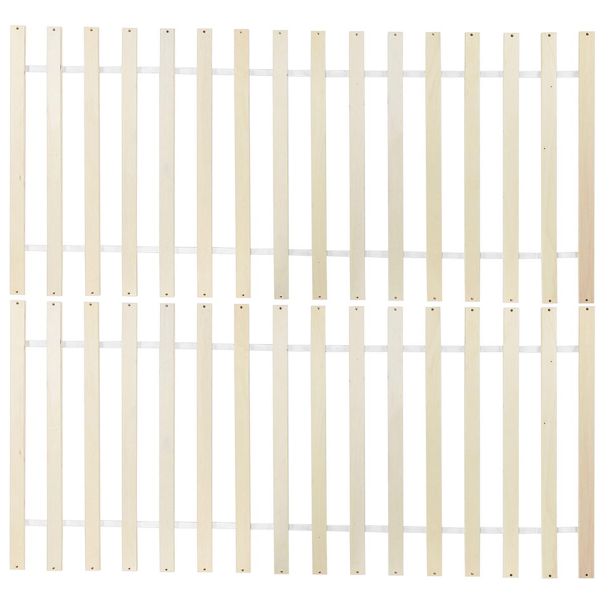 BETT mit Lattenrost 140/200 cm Kiefernholz Braun Olendon - Braun, Holz (140/200cm) - Beliani